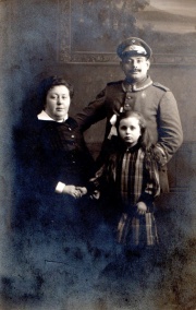 Familie/Family Lenders-Vogt ca. 1916 in Düsseldorf